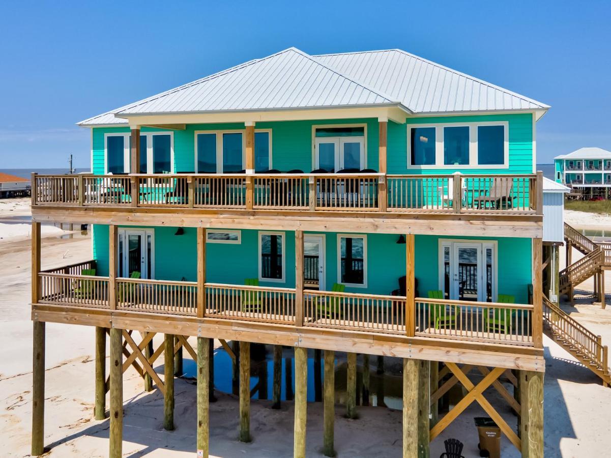 Moasis: Triple Master Suite Retreat with Panoramic Views Dauphin Island Exterior photo