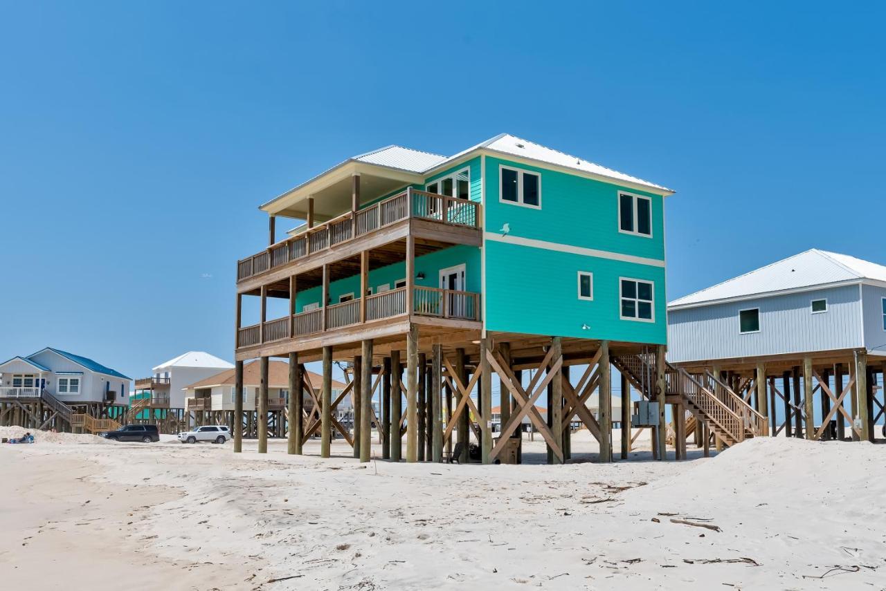 Moasis: Triple Master Suite Retreat with Panoramic Views Dauphin Island Exterior photo